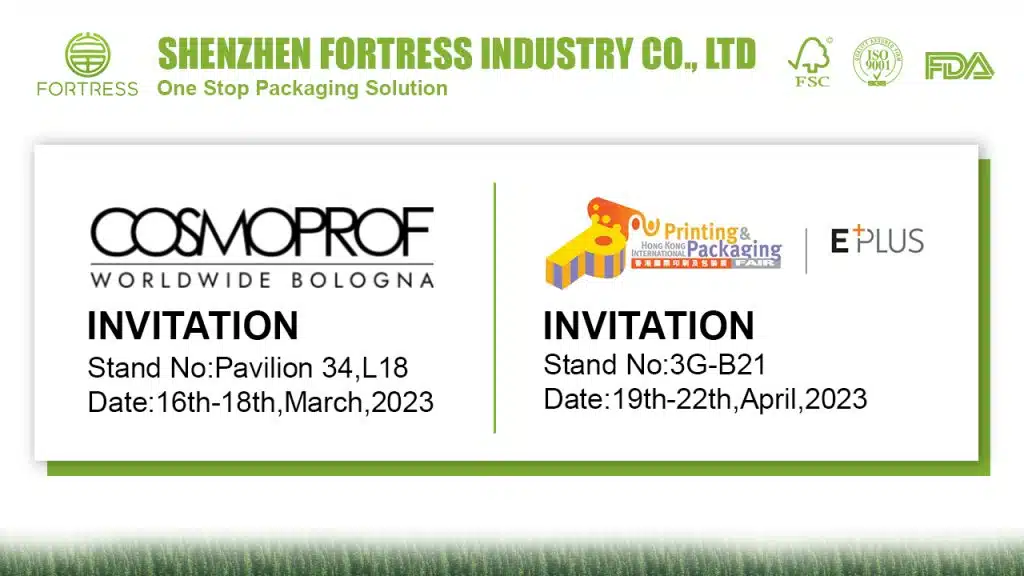 Fortress Packaging Hong Kong International Printing Packaging Trade Show HKprintpackfair HK Printing Exhibition Fair